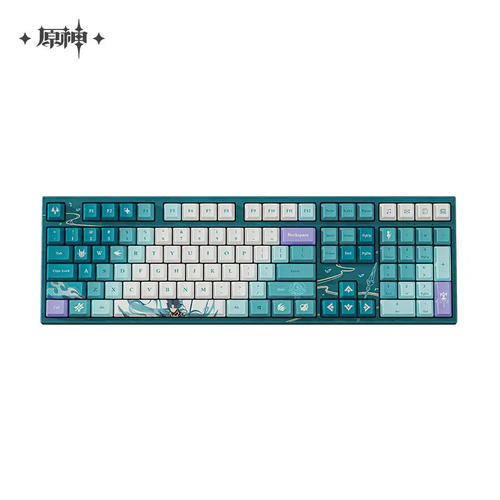 Genshin Impact Xiao Mechanical Keyboard Varmilo EC Yellow V2 Switch