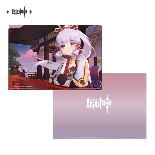 Genshin Impact Firefly ACG Carnival 2023 Event Merchandise: Kamisato Ayaka Clear File