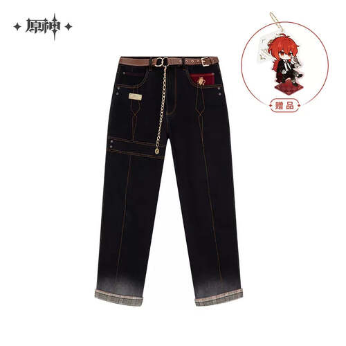 -TENTATIVE PRE ORDER- Genshin Impact Chara Image Apparel Series Jeans Diluc