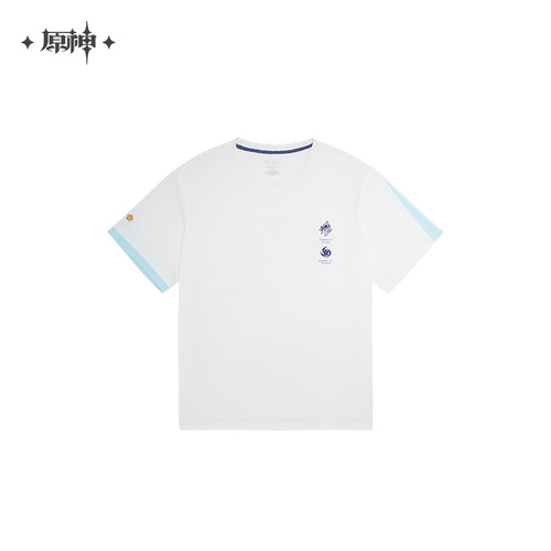 -TENTATIVE PRE ORDER- Genshin Impact Chara Image Apparel Kamisato Ayaka T-shirt White
