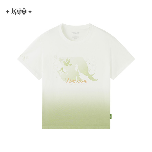 -TENTATIVE PRE ORDER- Genshin Impact Chara Image Apparel Nahida T-shirt Gradient Silhouette