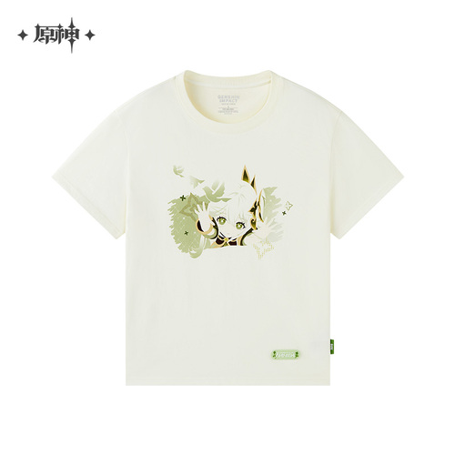 -TENTATIVE PRE ORDER- Genshin Impact Chara Image Apparel Nahida T-shirt White Character