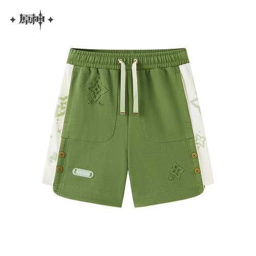-TENTATIVE PRE ORDER- Genshin Impact Chara Image Apparel Nahida Shorts Green