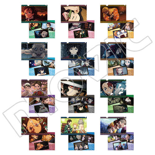 Demon Slayer Mini Clear File Collection 