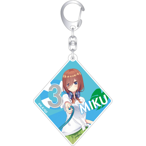The Quintessential Quintuplets Season 2 Acrylic Key Chain Miku