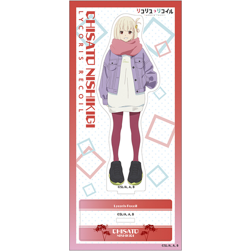 Acrylic Stand Nishikigi Chisato Winter Clothes