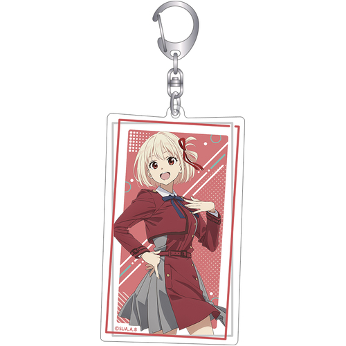 Changing Acrylic Key Chain Nishikigi Chisato