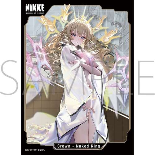 -PRE ORDER- Chara Sleeve Collection Matt Series Goddess of Victory: Nikke Crown - Naked King No. MT2182