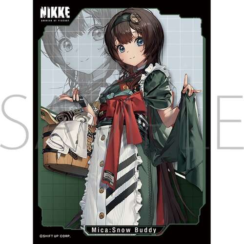 -PRE ORDER- Chara Sleeve Collection Matt Series "Goddess of Victory: Nikke" Mica: Snow Buddy No. MT2193
