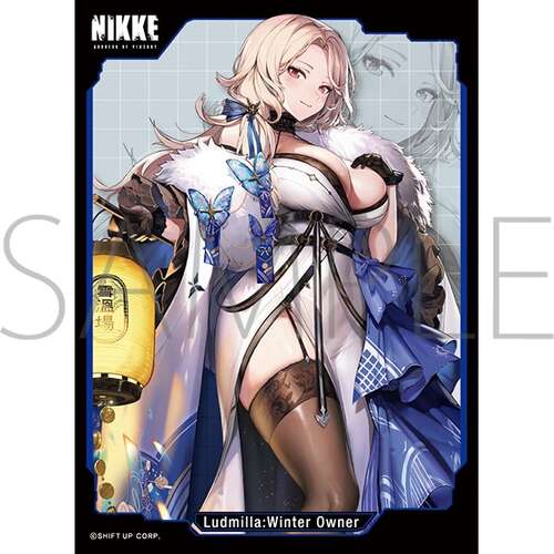 -PRE ORDER- Chara Sleeve Collection Matt Series "Goddess of Victory: Nikke" Ludmilla: Winter Owner No. MT2192