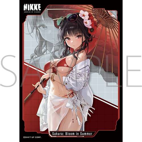 -PRE ORDER- Chara Sleeve Collection Matt Series Goddess of Victory: Nikke Sakura: Bloom in Summer No. MT2306