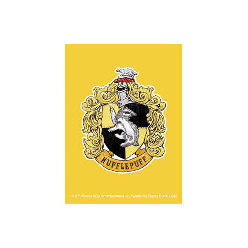 -PRE ORDER- Harry Potter Card Sleeve Hufflepuff No. HP004