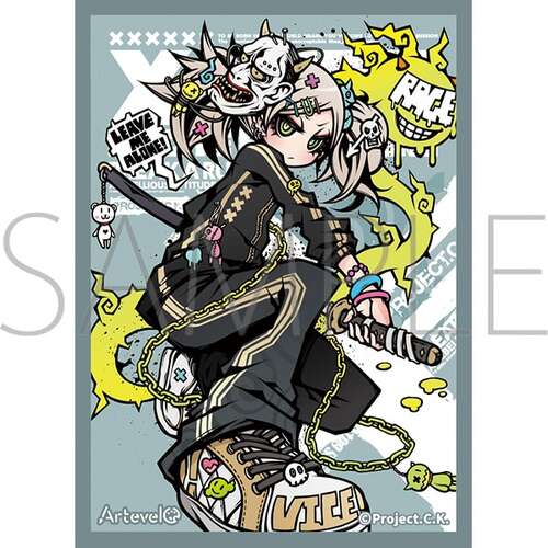 -PRE ORDER- Artevelo Card Sleeve Project.C.K. rage art-015