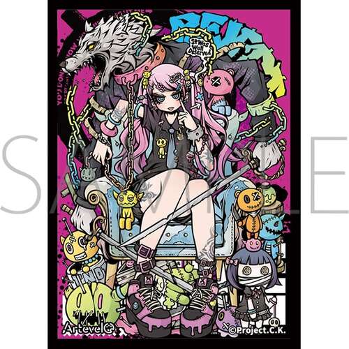-PRE ORDER- Artevelo Card Sleeve Project.C.K. stickout art-018
