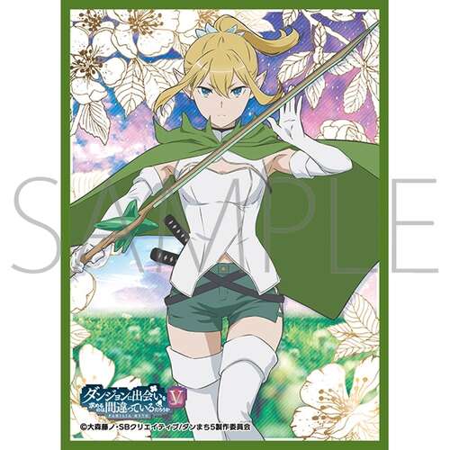 -PRE ORDER- Chara Sleeve Collection Matt Series Is It Wrong to Try to Pick Up Girls in a Dungeon? V Ryu Lion No. MT2353