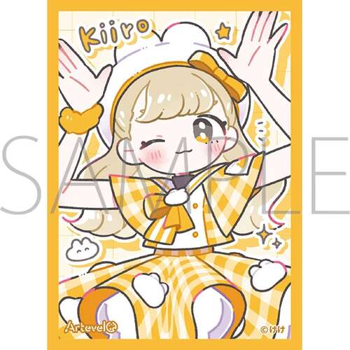 -PRE ORDER- Artevelo Card Sleeve KEKE USAcoCHANS Kiiro art-027