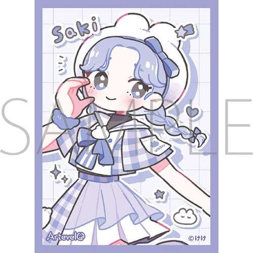 -PRE ORDER- Artevelo Card Sleeve KEKE USAcoCHANS Saki art-029
