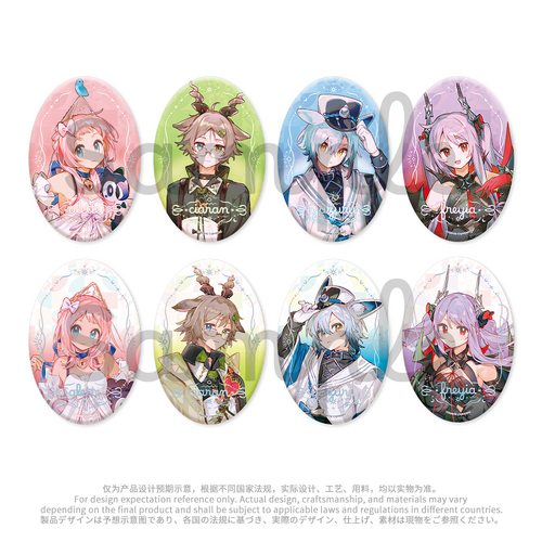 Namie Random Character Badges [BLIND BOX]