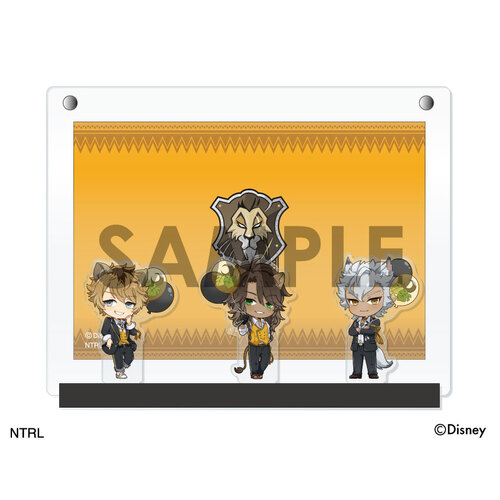 Disney Twisted Wonderland Acrylic Photo Frame B Savanaclaw Dormitory