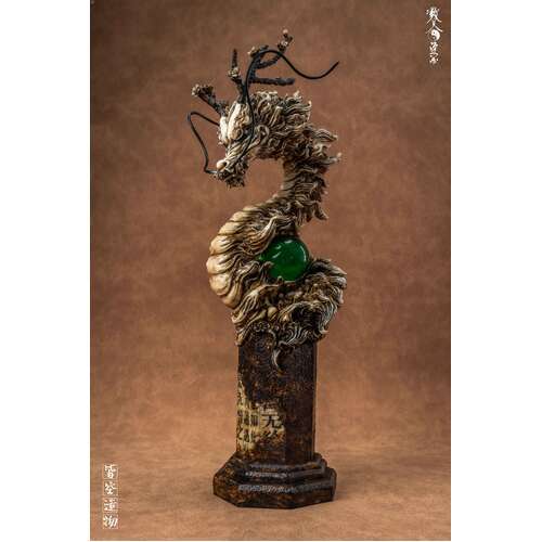 -PRE ORDER- Nihility Creation Azure Dragon Of Wood Resin Statue