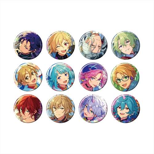 Ensemble Stars!! Collection Can Badge 2025 Sep. Idol Side [BLIND BOX]