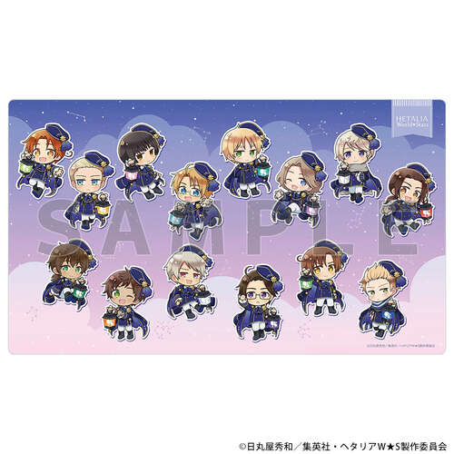 -PRE ORDER- Hetalia World Stars Rubber Mat Starry Sky Outfit