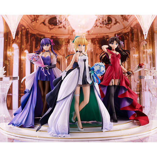 -PRE ORDER- Saber, Rin Tohsaka and Sakura Matou~15th Celebration Dress Ver.~ Premium Box