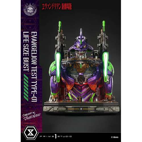-PRE ORDER- Life Size Bust Regular Artificial Human Evangelion Test Type-01 (Concept By Josh Nizzi)