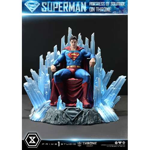 -PRE ORDER- Throne Legacy Superman Fortress of Solitude on Throne (Design by Gabriele Dell'Otto)
