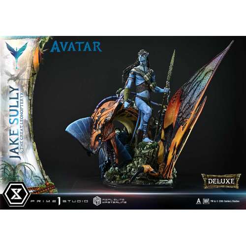 -PRE ORDER- Real Elite Masterline Jake Sully & The Great Leonopteryx Avatar Legacy Collection DX Edition