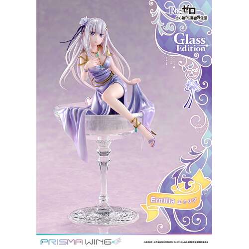 -PRE ORDER- PRISMA WING Emilia Glass Edition 1/7 Scale Figure
