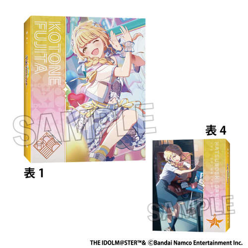 -PRE ORDER- Gakuen Idolmaster 4 Pocket Card Binder Next Turn Sekaiichi Kawaii Watashi Fujita Kotone