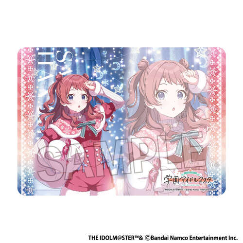 -PRE ORDER- Gakuen Idolmaster Illustration Play Mat Next Turn Fighting My Way '24 Christmas Hanami Saki