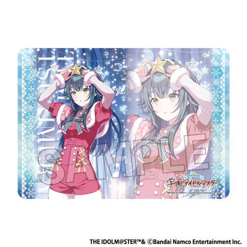 -PRE ORDER- Gakuen Idolmaster Illustration Play Mat Next Turn Luna say maybe '24 Christmas Tsukimura Temari