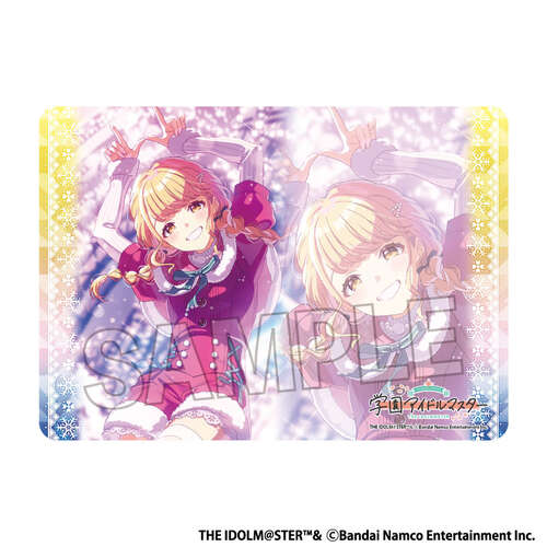 -PRE ORDER- Gakuen Idolmaster Illustration Play Mat Next Turn White Night! White Wish! Fujita Kotone