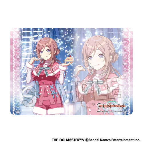 -PRE ORDER- Gakuen Idolmaster Illustration Play Mat Next Turn clumsy trick '24 Christmas Himesaki Rinami