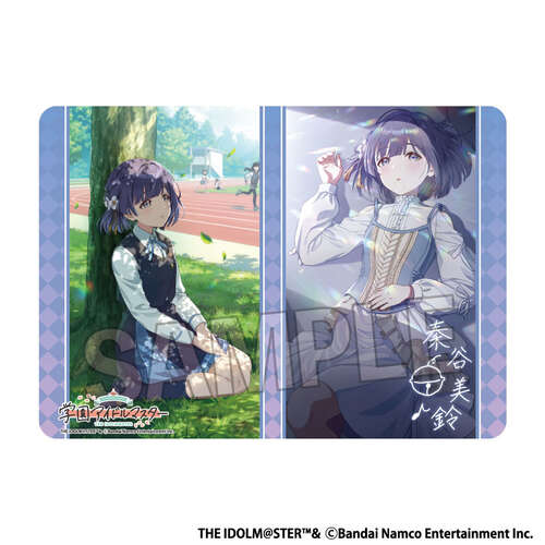 -PRE ORDER- Gakuen Idolmaster Illustration Play Mat Next Turn Slowly, One Step At a Time Hataya Misuzu