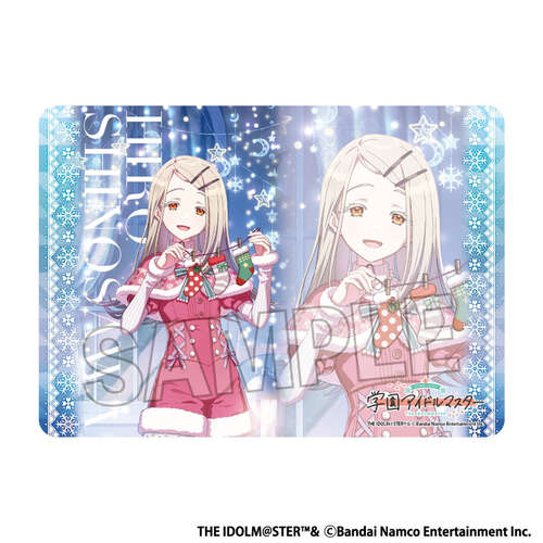 -PRE ORDER- Gakuen Idolmaster Illustration Play Mat Next Turn Koukei '24 Christmas Shinosawa Hiro