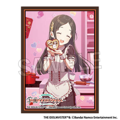 -PRE ORDER- Gakuen Idolmaster Illustration Sleeve Matte Wonder Scale '25 Valentine Kuramoto China