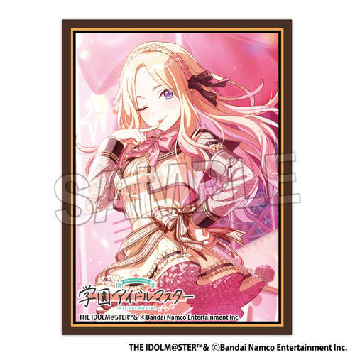 -PRE ORDER- Gakuen Idolmaster Illustration Sleeve Matte Happy Millefeuille Juo Sena