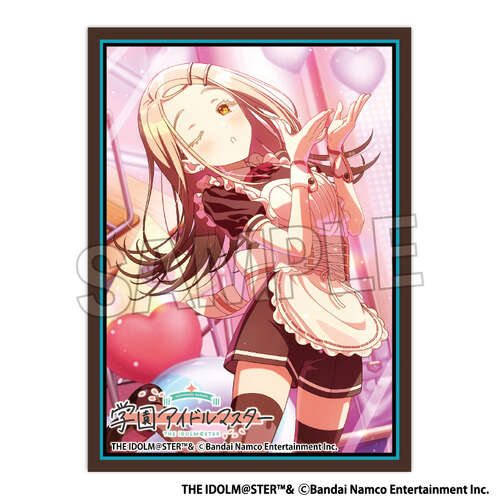 -PRE ORDER- Gakuen Idolmaster Illustration Sleeve Matte Happy Millefeuille Shinosawa Hiro