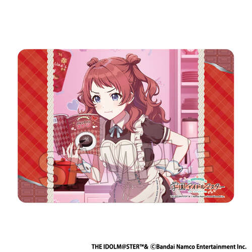 -PRE ORDER- Gakuen Idolmaster Illustration Play Mat Next Turn Fighting My Way '25 Valentine Hanami Saki