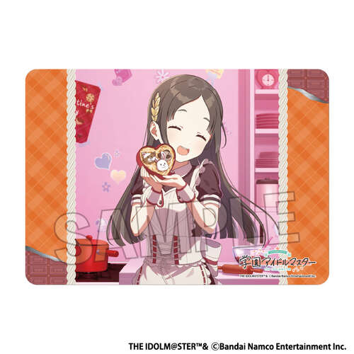 -PRE ORDER- Gakuen Idolmaster Illustration Play Mat Next Turn Wonder Scale '25 Valentine Kuramoto China