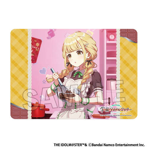 -PRE ORDER- Gakuen Idolmaster Illustration Play Mat Next Turn Sekaiichi Kawaii Watashi '25 Valentine Fujita Kotone