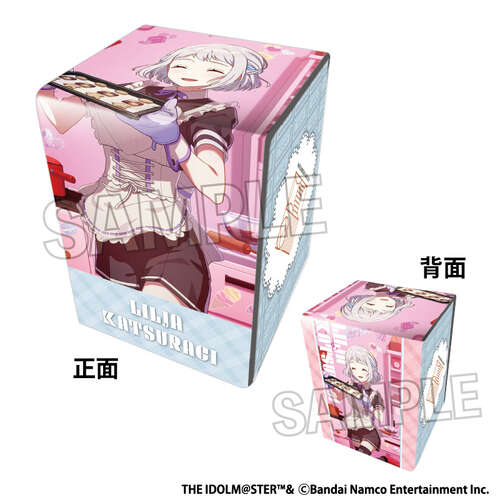 -PRE ORDER- Gakuen Idolmaster Illustration Synthetic Leather Deck Case Next Turn Hakusen '25 Valentine Katsuragi Lilja