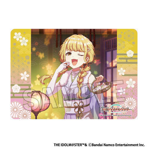 -PRE ORDER- Gakuen Idolmaster Illustration Play Mat Next Turn Sekaiichi Kawaii Watashi '25 Hina Matsuri Fujita Kotone