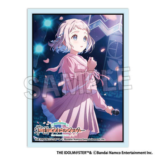 -PRE ORDER- Gakuen Idolmaster Illustration Sleeve Matte Cherry Blossom Photograph Katsuragi Lilja