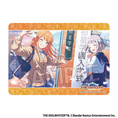 -PRE ORDER- Gakuen Idolmaster Illustration Play Mat Next Turn This Is Where It All Begins!