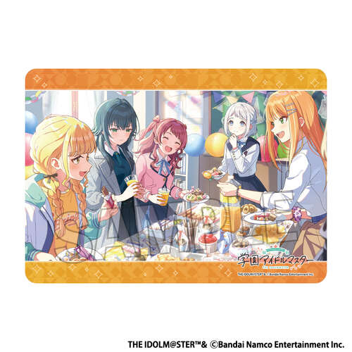 -PRE ORDER- Gakuen Idolmaster Illustration Play Mat Next Turn The 2nd Classroom Party!