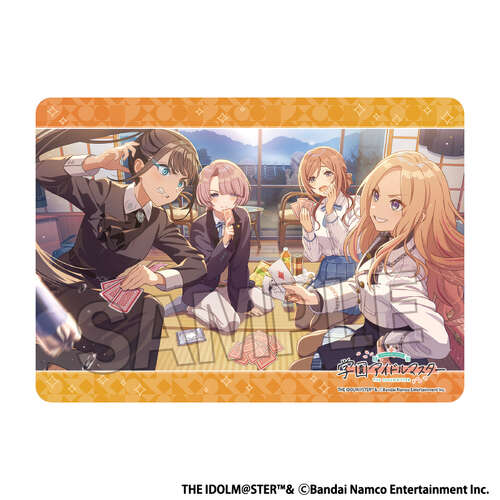 -PRE ORDER- Gakuen Idolmaster Illustration Play Mat Next Turn Now, One More Round!